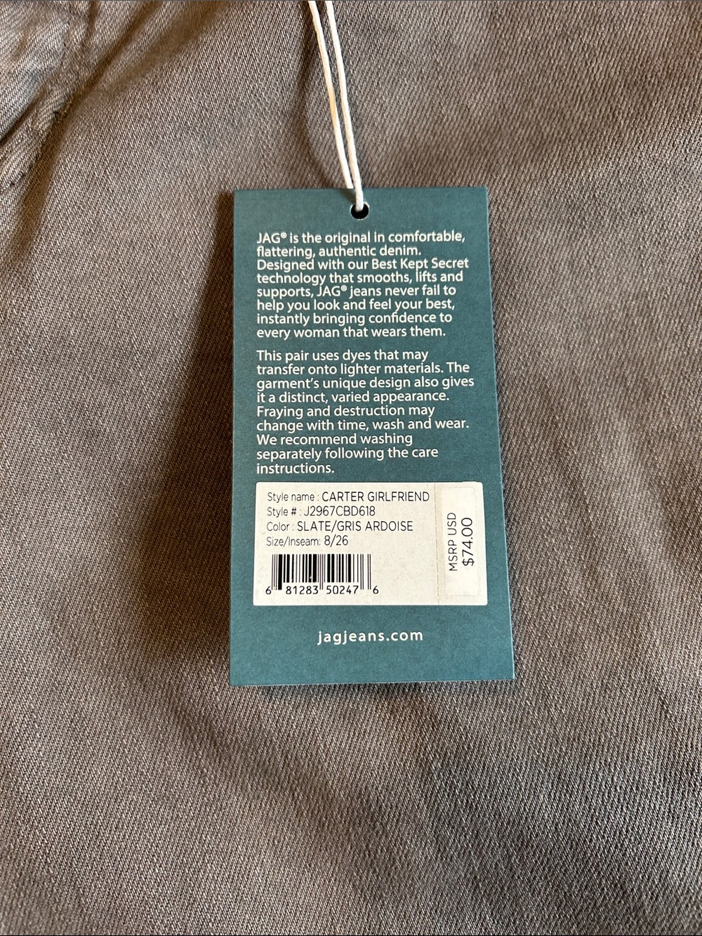 JAG Carter Girlfriend Jeans - Picture 7 of 7